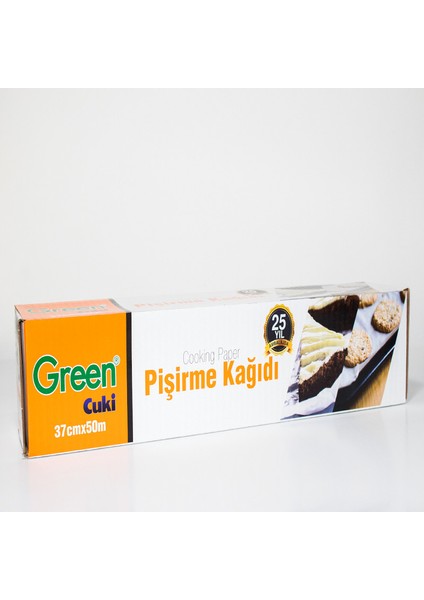 Yağlı Pişirme Kağıdı- Green 37 cm x 50 m