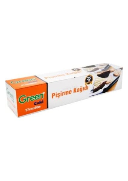 Yağlı Pişirme Kağıdı- Green 37 cm x 50 m