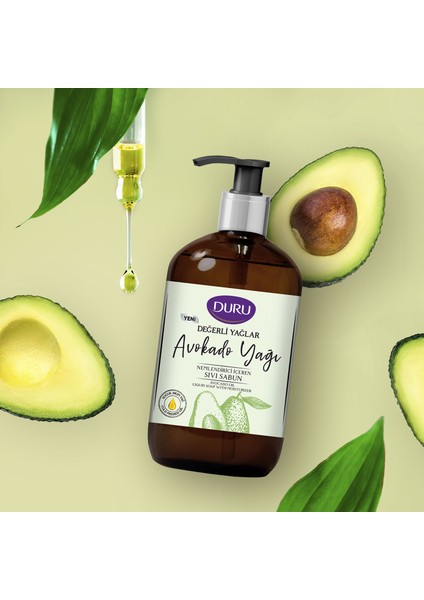 Değerli Yağlar Nemlendiricili Avokado Yağı Sıvı Sabun 500 ml modelleri