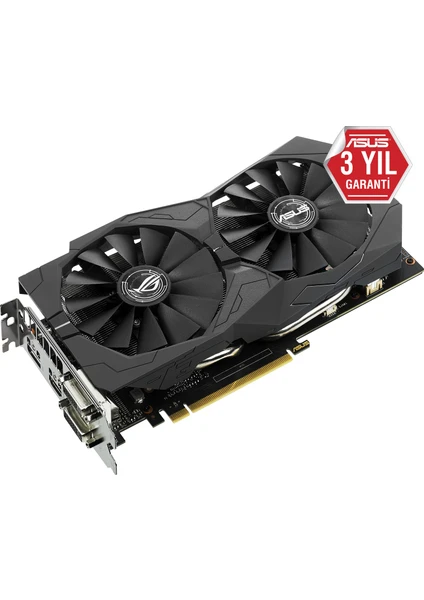 STRIX Nvidia GeForce GTX 1050 Ti 4GB OC 128Bit (DX12) PCI-E 3.0 Ekran Kartı STRIX-GTX1050TI-O4G- Gaming