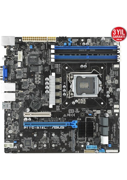 P11C-M/4L Intel C242 DDR4 2666 MHz Lga1151 mAtx Anakart