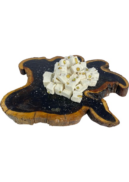 Antep Fıstıklı Çifte Kavrulmuş Lokum 900 gr (Tereyağ Aromalı)