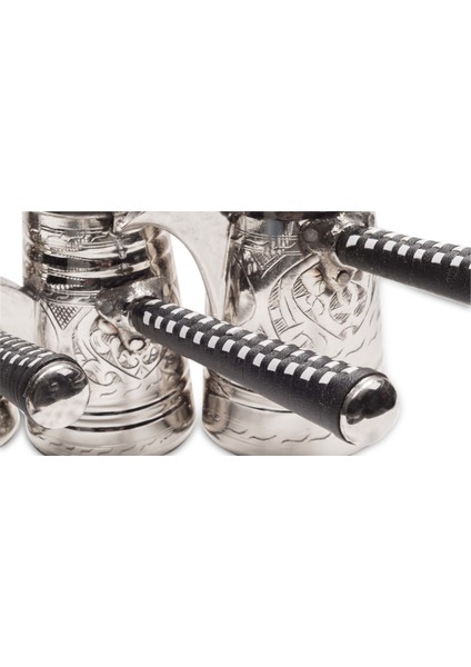 Metalik 4 lü Mırra Cezvesi modelleri