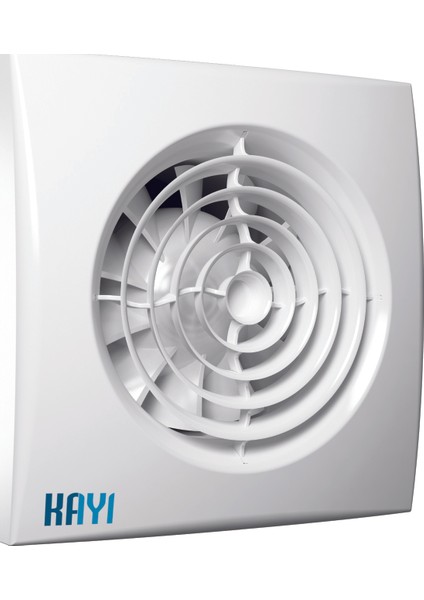 Fan Sessiz Banyo ve Tuvalet Wc Aspiratörü Fan Beyaz 100 mm