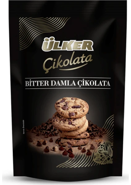 Damla Çikolata Bitter 150 gr x 12'li