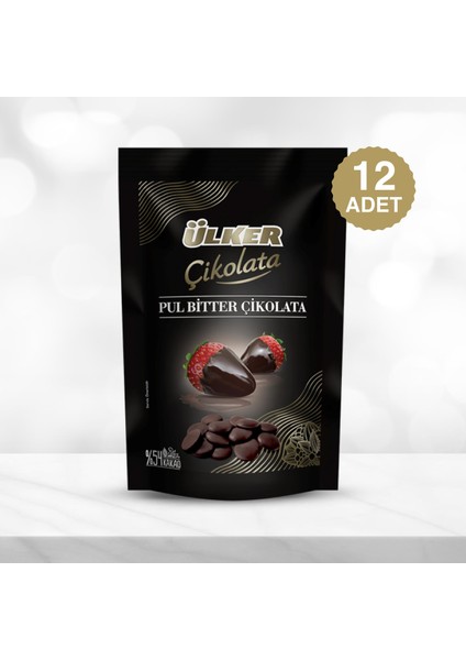 Pul Çikolata %54 Bitter 120 gr x 12'li fiyatları