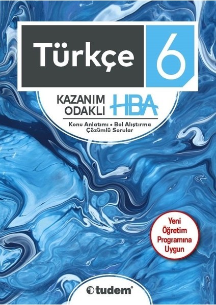 Tudem Yayınları 6. Sınıf Türkçe Kazanım Odaklı HBA