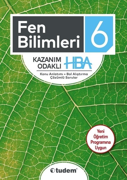 Tudem Yayınları 6. Sınıf Fen Bilimleri Kazanım Odaklı HBA