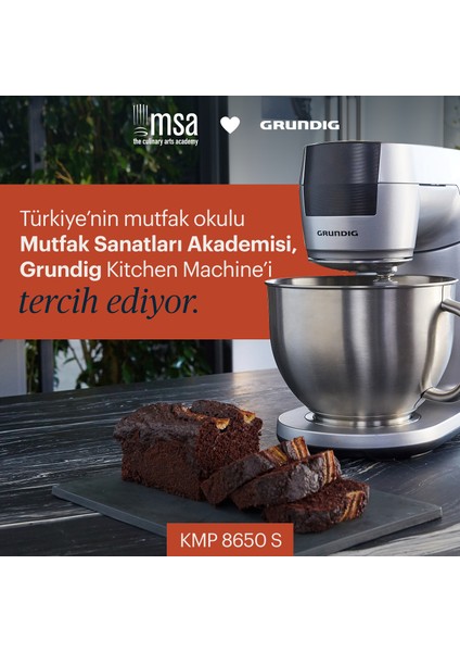 KMP 8650 S Kitchen Machine / Mutfak Şefi