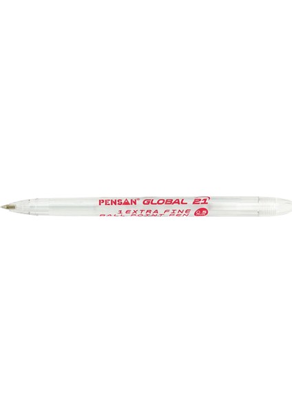 Global Tükenmez Kalem 0.5 mm Kırmızı 12'li