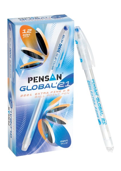 Global Tükenmez Kalem 0.5 mm Kırmızı 12'li fiyatları