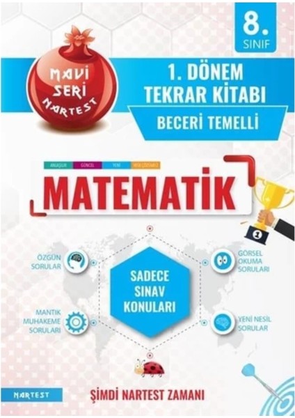 8. Sınıf Matematik 1. Dönem Tekrar Kitabı