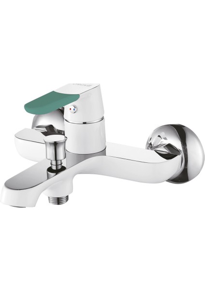 SL2500 Stilo Banyo Bataryası Beyaz Krom