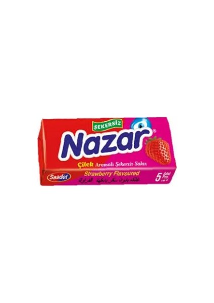 5`Li Cilekli Sekersiz Sakiz