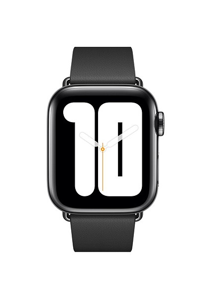 Watch 40 mm Modern Tokalı Siyah Kayış Büyük Boy - MWRH2ZM/A modelleri