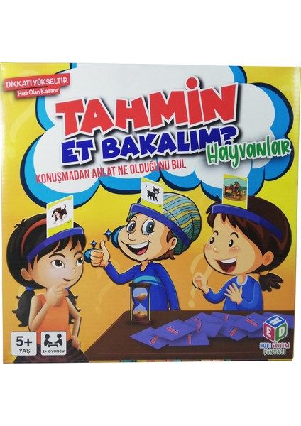 Tahmin Et Bakalım Hayvanlar Eğitici Oyun