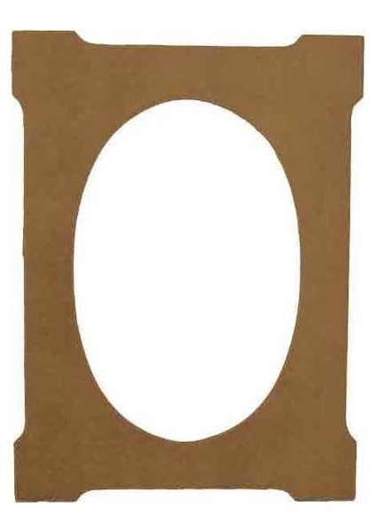 Ahşap Mdf Ayna Çerçevesi 50 x 70 cm
