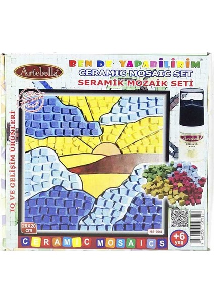 Dağlar Seramik Mozaik Set 20 x 20 cm