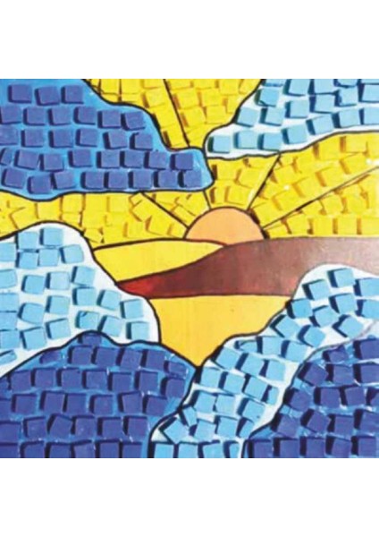 Dağlar Seramik Mozaik Set 20 x 20 cm modelleri