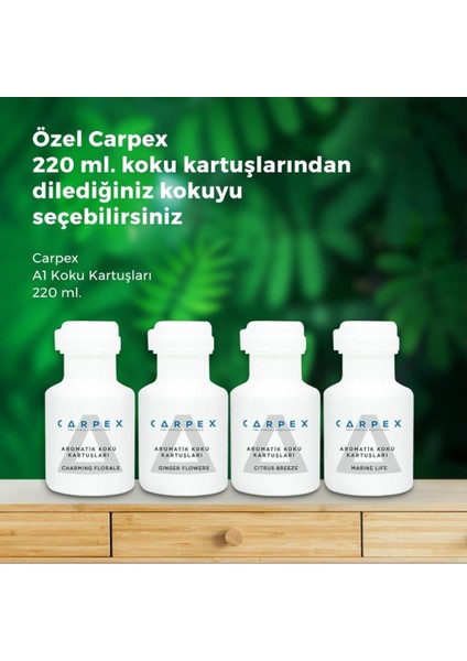 A1 Eco Geniş Alan Koku Makinesi + 220 ml Kartuş White Jasmine