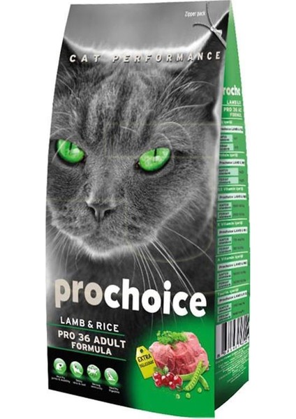 Pro 36 Adult Kuzu Etli Yetişkin Kedi Maması 2 kg