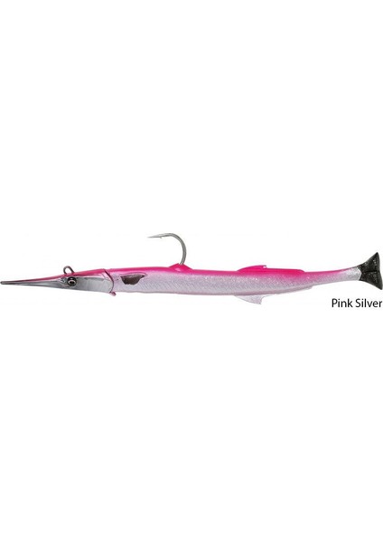 Needlefish Pulsetail 2+1 14 cm 12 gr Suni Yem Pink Silver