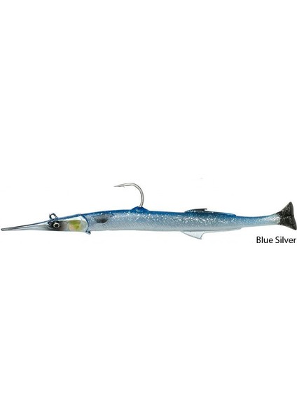 Needlefish Pulsetail 2+1 18 cm 26 gr Suni Yem Blue Silver