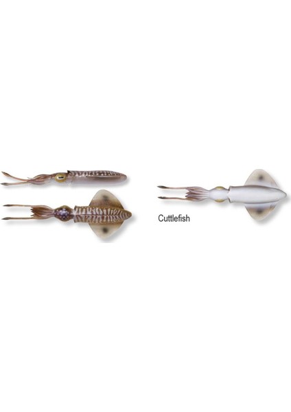 Swim Squid 12.5 cm 11 gr 3 Adet Suni Yem Cuttlefish