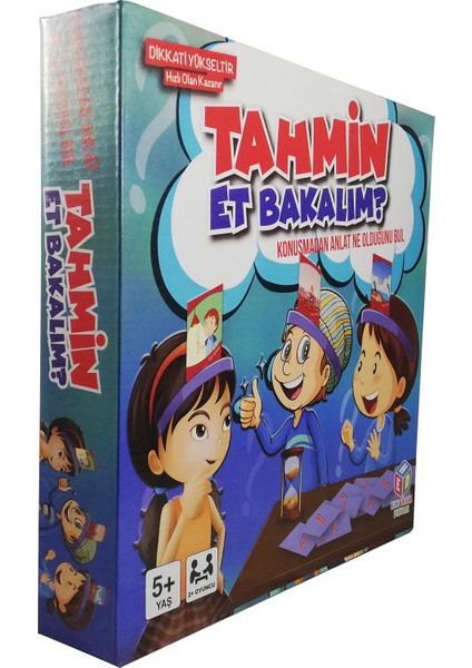 Hobi Eğitim Dünyası Tahmin Et Bakalım Eylemler Eğitici Oyun