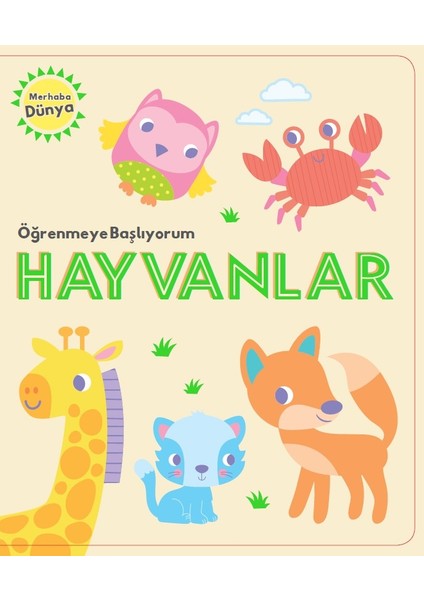 Öğrenmeye Başlıyorum Hayvanlar