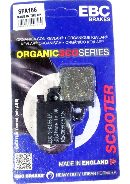 Fren Balatası Sfa186 Ön Vespa Px 125 150