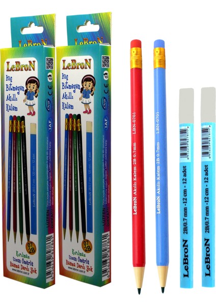 Hiç Bitmeyen Akıllı Kalem Set 2'li