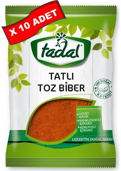 Tatlı Toz Biber 30 gr 10'lu