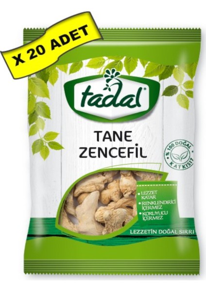 Zencefil Kök 25 gr  20'li