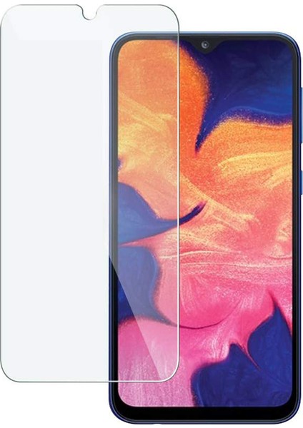 Samsung Galaxy A10S Uyumlu Tamperli Kırılmaz Cam Ekran Koruyucu
