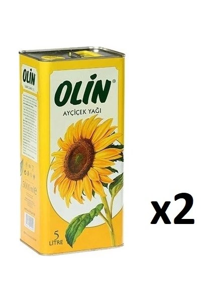 Ayçiçek Yağı  Paketi 5 Lt x 2