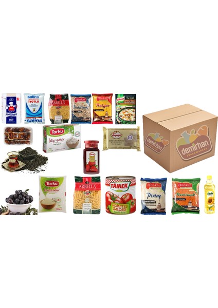 Büyük Ramazan Kumanya Erzak Paketi