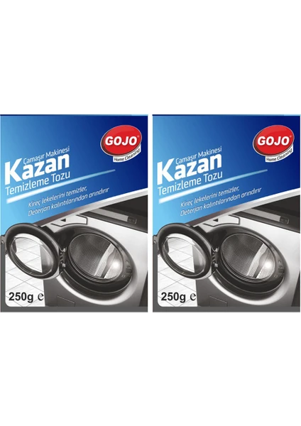 Çamaşır Makinesi  Kazan Temizleme Maddesi 250 gr + 2'li Set