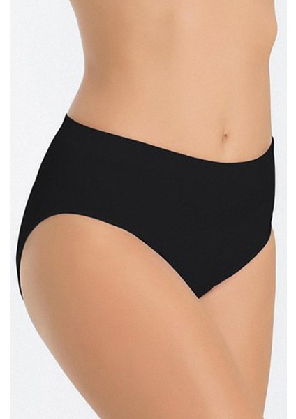 Orta / Düşük Bel Düz / Desensiz Kadın Slip Külot 1006