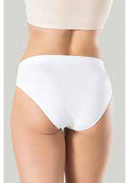 Orta / Düşük Bel Düz / Desensiz Kadın Slip Külot 1006