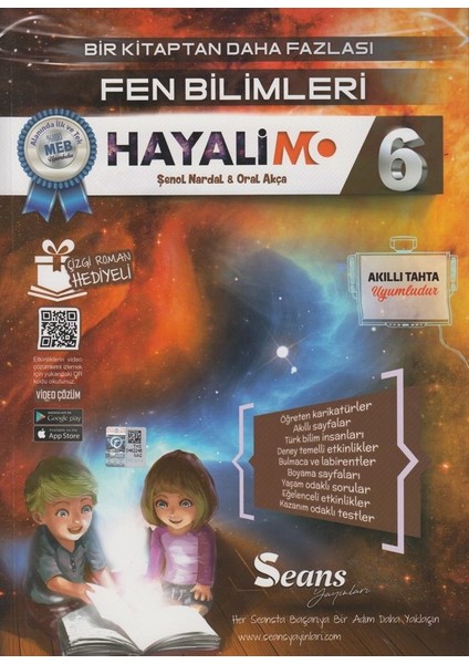 6. Sınıf Fen Bilimleri Hayalimo Bir Kitaptan Daha Fazlası