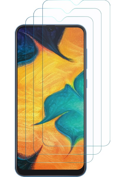 Samsung Galaxy A30 Ekran Koruyucu Nano Cam (3'lü Paket)
