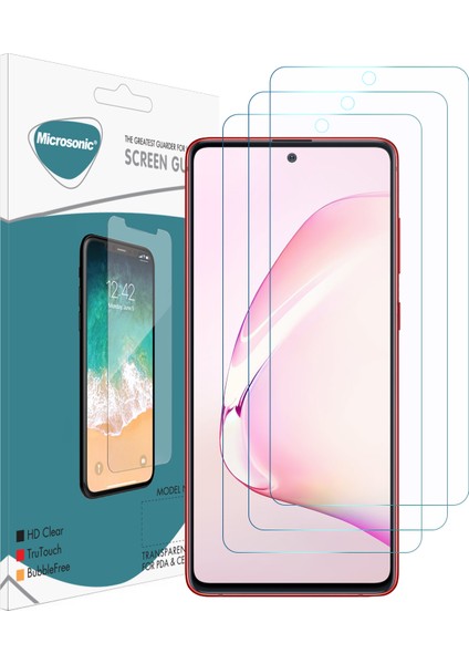 Samsung Galaxy A81 Ekran Koruyucu Nano Cam (3'lü Paket)