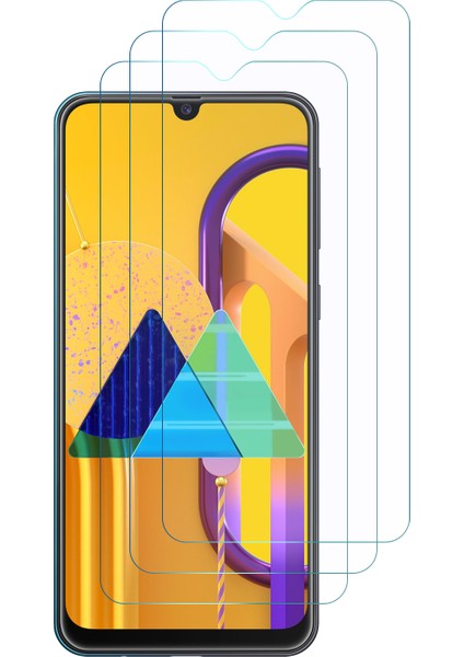 Samsung Galaxy M30S Ekran Koruyucu Nano Cam (3'lü Paket)