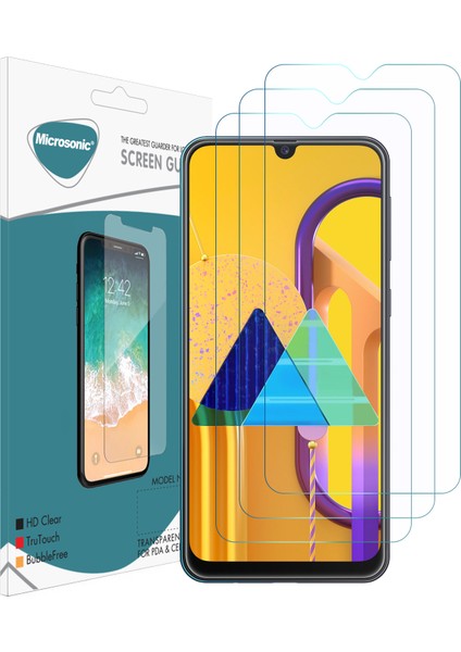 Samsung Galaxy M30S Ekran Koruyucu Nano Cam (3'lü Paket)