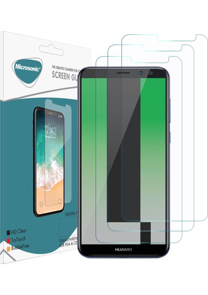 Huawei Mate 10 Lite Ekran Koruyucu Nano Cam (3'lü Paket)