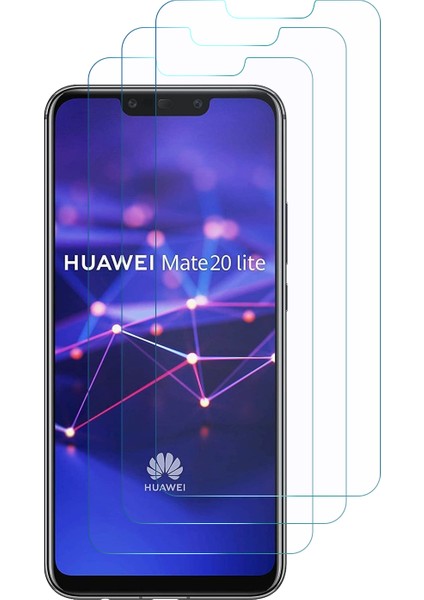 Huawei Mate 20 Lite Ekran Koruyucu Nano Cam (3'lü Paket)