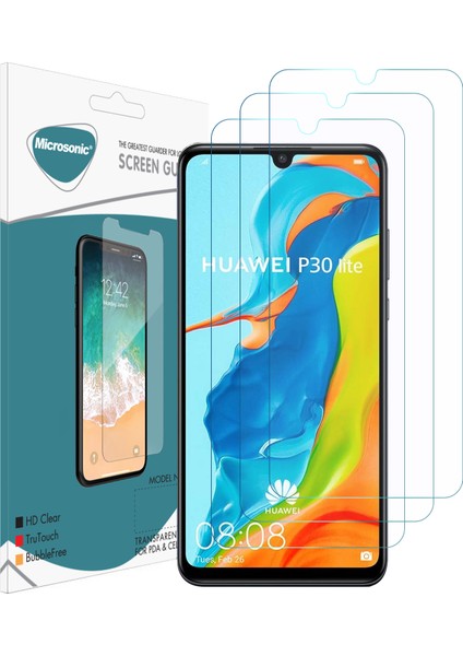 Huawei P30 Lite Ekran Koruyucu Nano Cam (3'lü Paket)