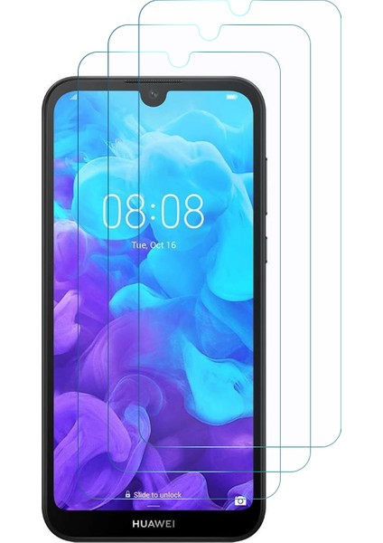 Huawei Y5 2019 Ekran Koruyucu Nano Cam (3'lü Paket)