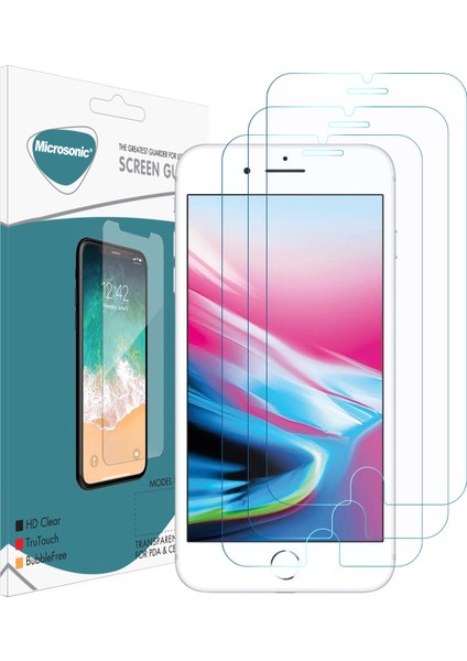 Apple iPhone 7 Plus Ekran Koruyucu Nano Cam (3'lü Paket)